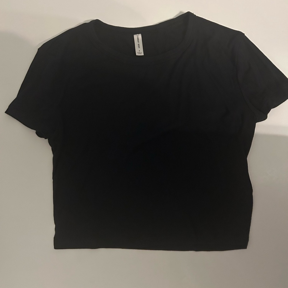 Sunday Best soft crop tee, US S